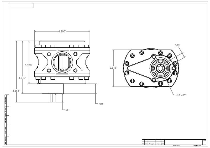 Aeromotive Spur Gear Fuel Pump - 3/8in Hex - 1.20 Gear - 25gpm - Corvette Realm