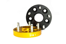 Load image into Gallery viewer, ISC Suspension Mazda/Mitsubishi 5x114.3 Hub Centric (67 Hub Bore) Wheel Spacers 15mm Black (Pair)