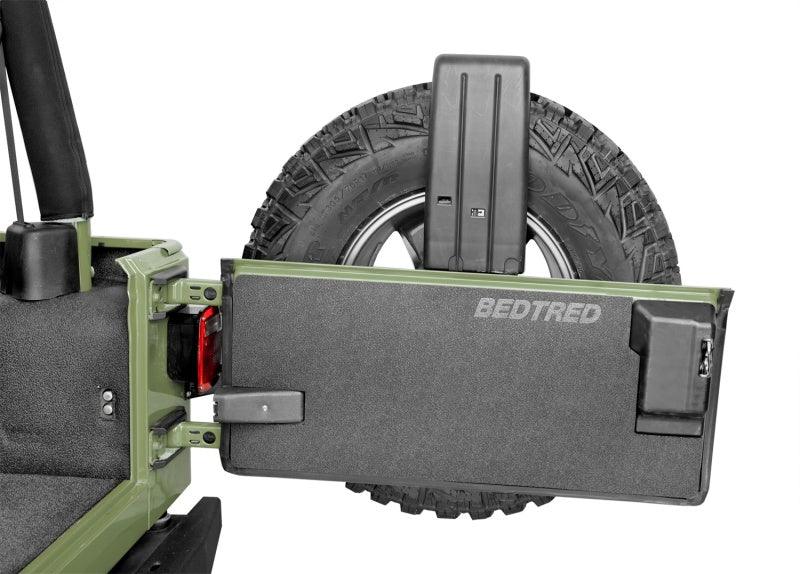 BedRug 97-06 Jeep TJ Rear 4pc BedTred Cargo Kit (Incl Tailgate) - Corvette Realm