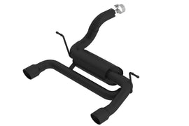 Borla 18-25 Jeep Wrangler JL/JLU 2.0L 4Cyl 2DR/4DR Axle Back Exhaust ATAK w/ 2.5in Tips - Black