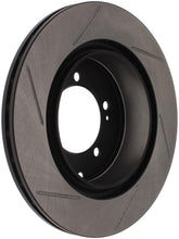 Load image into Gallery viewer, StopTech Power Slot 03-06 Evo 8 &amp; 9 Slotted Left Rear Rotor - Corvette Realm