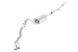 Borla 15-20 Chevy Suburban 5.3L V8 2.75in, 2.25in Dual Same Side Exit 4in Tips  Touring Cat Back  Exhaust