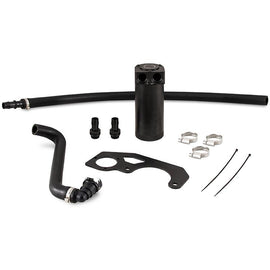 Mishimoto 2018+ Jeep Wrangler JL 2.0L Baffled Oil Catch Can Kit - Black - Corvette Realm