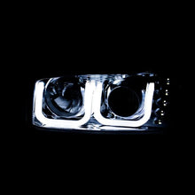 Load image into Gallery viewer, ANZO 1999-2006 Gmc Sierra 1500 Projector Headlights w/ U-Bar Black - Corvette Realm