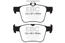 EBC 2014+ Audi S3 Bluestuff Rear Brake Pads - Corvette Realm