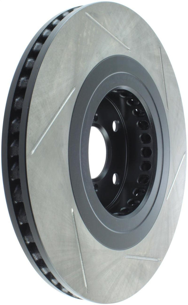 StopTech Power Slot 06-07 Lexus GS430 / 08 Lexus GS460/GS450H / 06-10 IS350 Slotted Right Front Rot - Corvette Realm