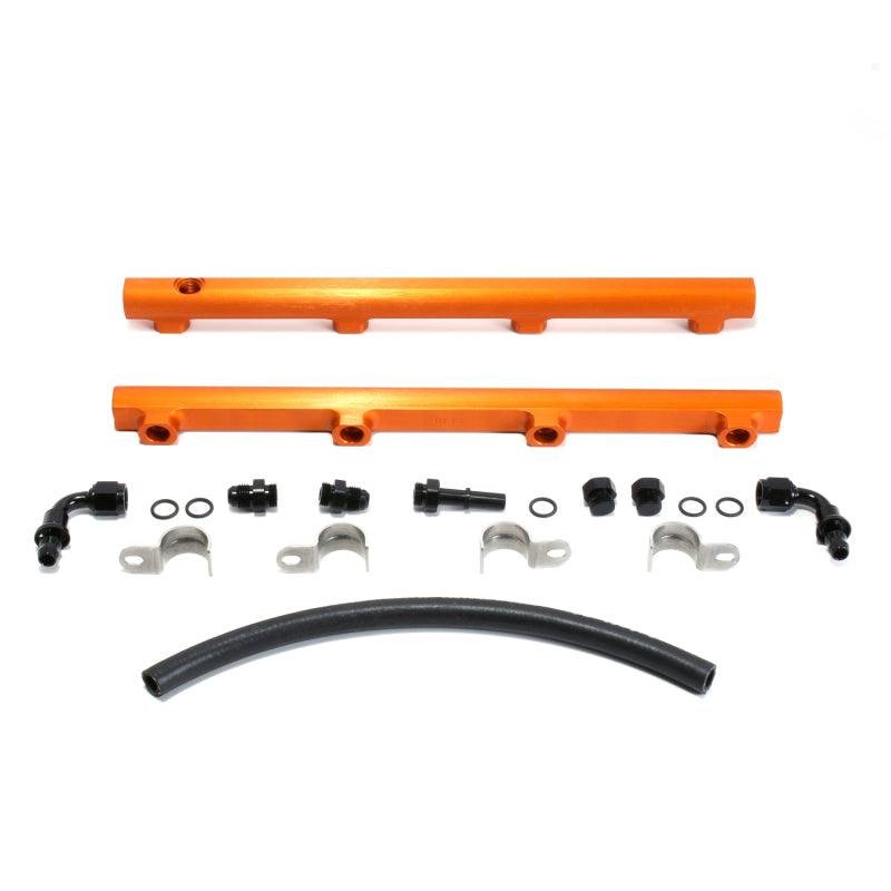 BBK 05-14 Dodge Hemi 5.7/6.1 High Flow Billet Aluminum Fuel Rail Kit (Non Trucks) - Corvette Realm