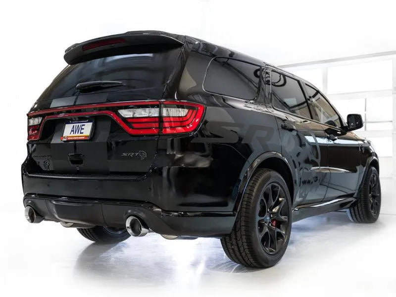 AWE Tuning 18-23 Dodge Durango SRT & Hellcat Touring Edition Exhaust - Chrome Silver Tips - Corvette Realm