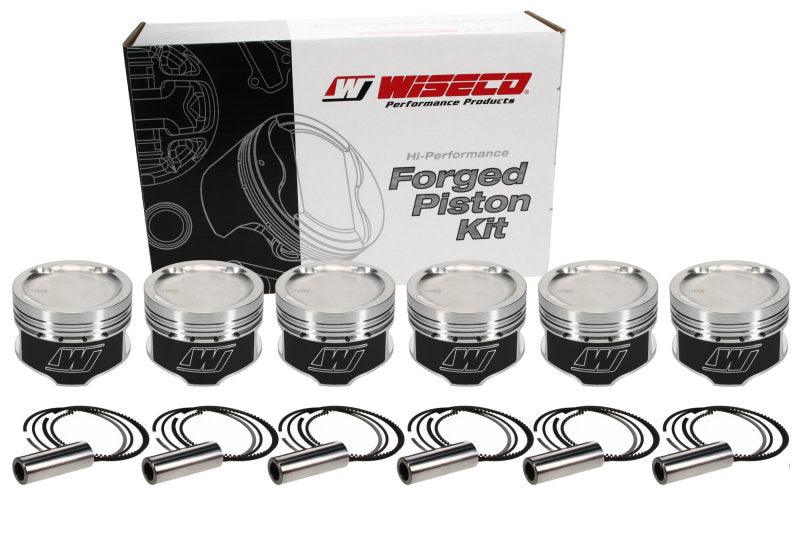 Wiseco Toyota 7MGTE 4v Dished -16cc Turbo 84mm Piston Shelf Stock Kit - Corvette Realm