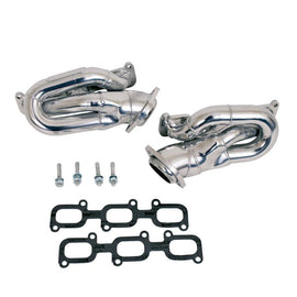 BBK 11-15 Ford Mustang 3.7L Shorty Tuned Length Headers - 1-5/8 Silver Ceramic (CARB EO 11-14 Only) - Corvette Realm