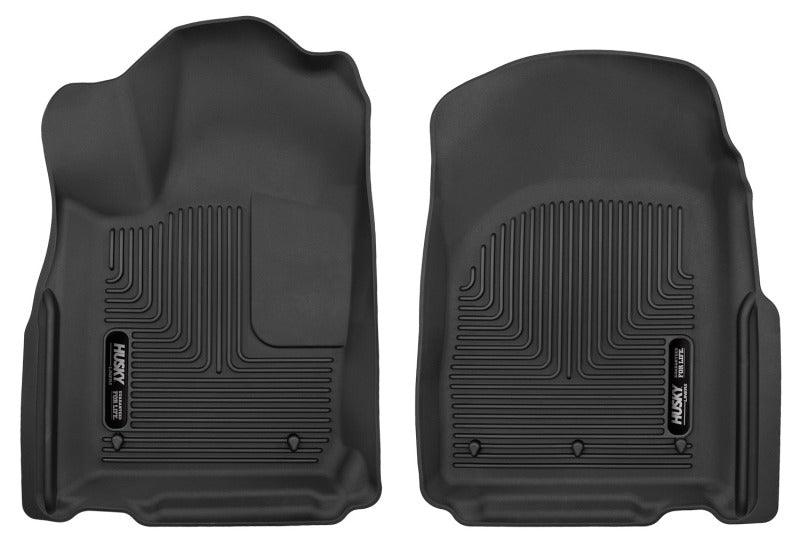 Husky Liners 11-22 Dodge Durango / 11-14 Jeep Grand Cherokee X-Act Contour Black Front Floor Liners - Corvette Realm