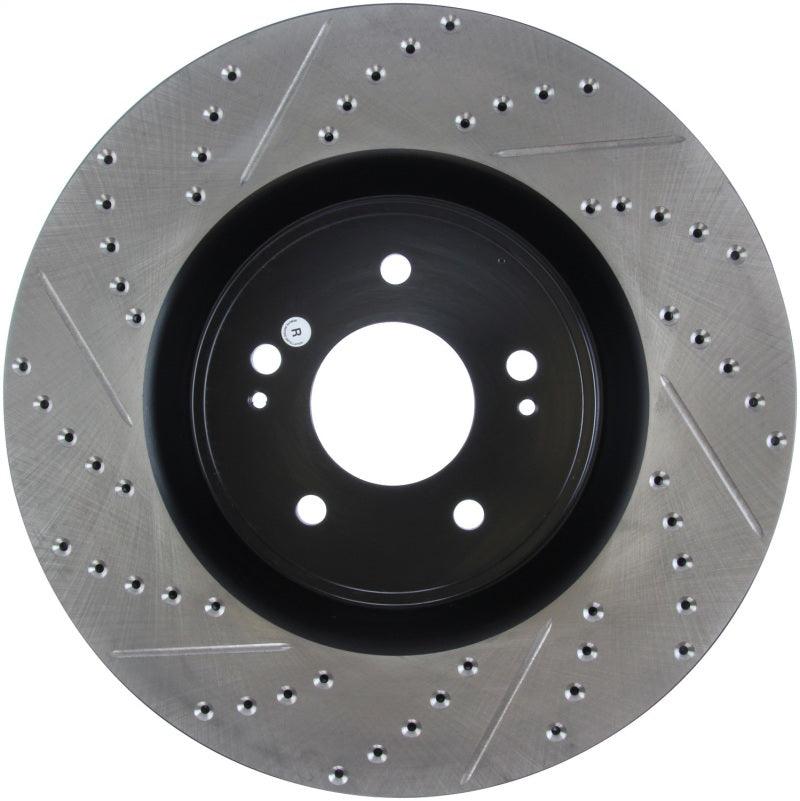 StopTech Slotted & Drilled Sport Brake Rotor - Corvette Realm