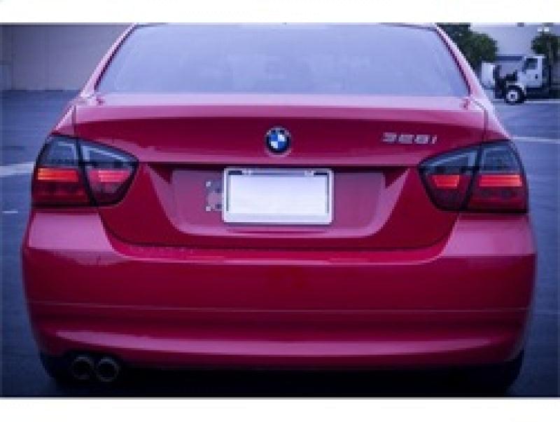 Spyder BMW E90 3-Series 06-08 4Dr LED Tail Lights Red Smoke ALT-YD-BE9006-LED-RS - Corvette Realm