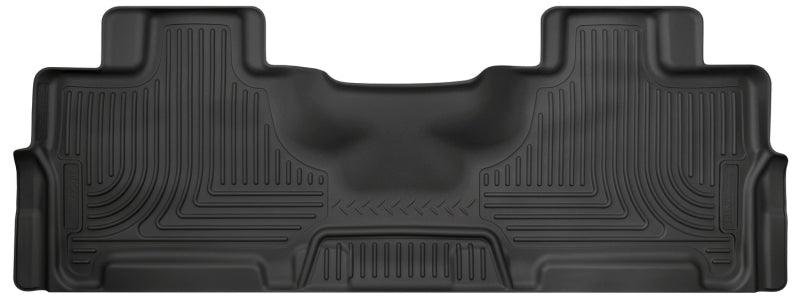 Husky Liners 2015 Ford Expedition/Lincoln Navigator WeatherBeater 2nd Row Black Floor Liner - Corvette Realm