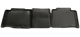 Husky Liners 02-06 Cadillac Escalade/GMC Yukon/Denali Classic Style 2nd Row Black Floor Liners - Corvette Realm