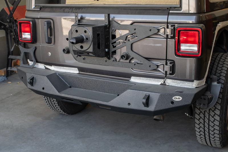 DV8 Offroad 2018+ Jeep Wrangler JL Tailgate Mounted Tire Carrier - Corvette Realm