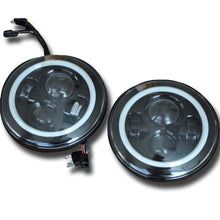 Load image into Gallery viewer, DV8 Offroad 07-18 Jeep Wrangler JK LED Projector Headlights - Corvette Realm