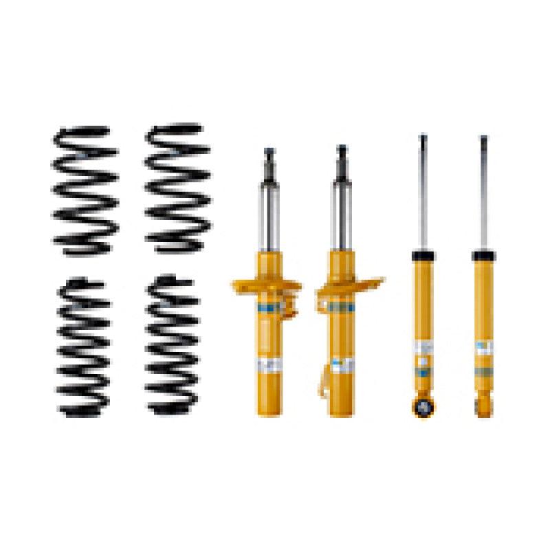 Bilstein B12 (Pro-Kit) 05-10 Volkswagen Jetta (All) Front & Rear Complete Suspension Kit - Corvette Realm