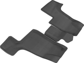 3D MAXpider 20132018 Mercedes-Benz GLS-Class/GL-Class X166 Kagu 3rd Row Floormats - Black - Corvette Realm