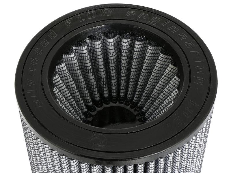 aFe MagnumFLOW Pro DRY S Universal Air Filter 4in F x 6in B (mt2) x 5.5in T (Inv) x 7.5in H - Corvette Realm