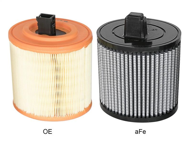 aFe MagnumFLOW Air Filters OER Pro Dry S A/F 16-17 Cadillac ATS-V V6-3.6L (tt) - Corvette Realm