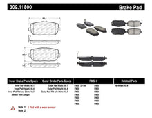 Load image into Gallery viewer, StopTech OE Fit Rear Sport Brake Pads - Corvette Realm