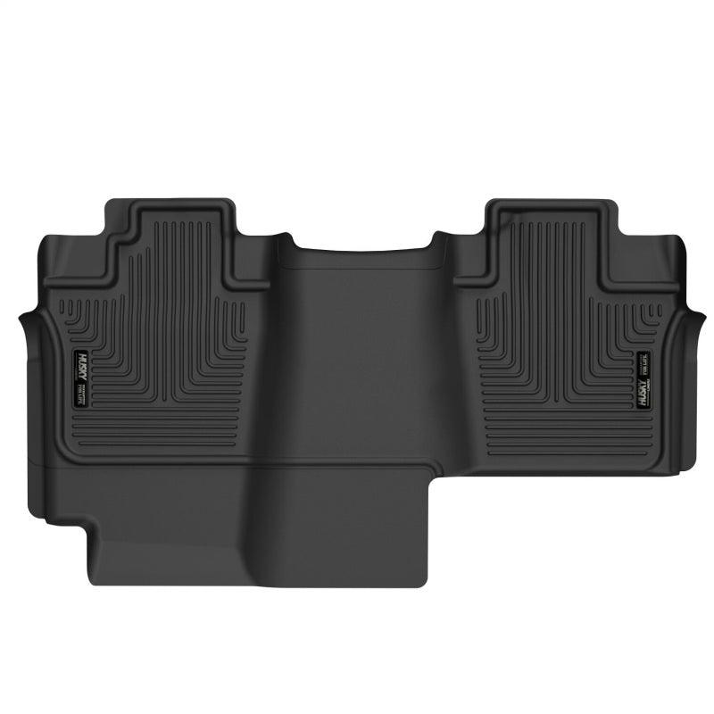 Husky Liners 2004-2008 Ford F-150 SuperCrew Cab Pickup X-act Contour Rear Floor Liner (Black) - Corvette Realm