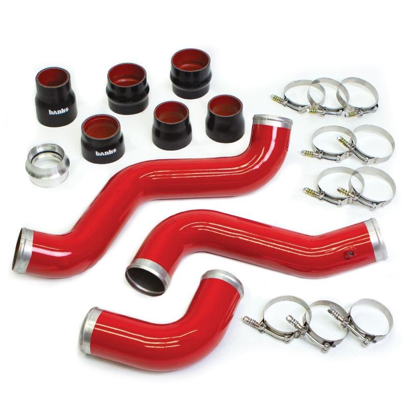 Banks Power 17-19 Chevy/GMC 2500HD/3500HD Diesel 6.6L Boost Tube Upgrade Kit - Red - Corvette Realm