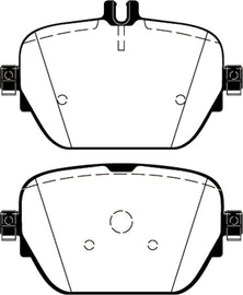 EBC 2019+ Mercedes-Benz CLS53 AMG (C257) 3.0L Turbo Yellowstuff Rear Brake Pads - Corvette Realm