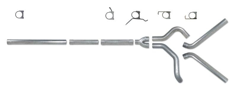 Diamond Eye KIT 4in CB MFLR RPLCMENT PIPE DUAL AL: 2004.5-2007.5 DODGE CUMMINS 600 - Corvette Realm