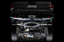 Load image into Gallery viewer, AWE Tuning 20-21 Jeep Gladiator JT 3.6L Tread Edition Cat-Back Dual Exhaust - Diamond Black Tip - Corvette Realm