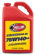 Load image into Gallery viewer, Red Line 75W140NS Gear Oil - Gallon - Corvette Realm