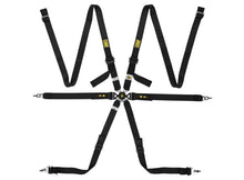 Load image into Gallery viewer, OMP 2in. Versa Endurance Racing Safety Harness- Black