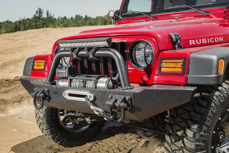 Rugged Ridge 97-06 Jeep Wrangler TJ Black Aluminum Hood Catches - Corvette Realm