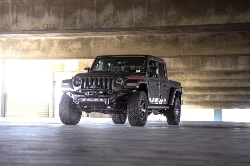 DV8 Offroad 07-18 Jeep Wrangler JK / 18-23 Wrangler JL / 20-23 Gladiator JT MTO Series Front Bumper - Corvette Realm