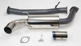 HKS RX8 75mm Single Ti-Tip Hi Power Cat-back Exhaust (SUS304 NO COATING)
