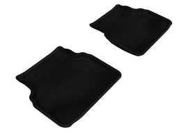 3D MAXpider 2002-2007 Subaru Impreza Kagu 2nd Row Floormats - Black - Corvette Realm