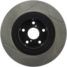 Load image into Gallery viewer, StopTech Power Slot 06 Lexus GS430 / 07-08 Lexus GS350/GS450H / 06-10 IS350 Slotted Left Front Roto - Corvette Realm