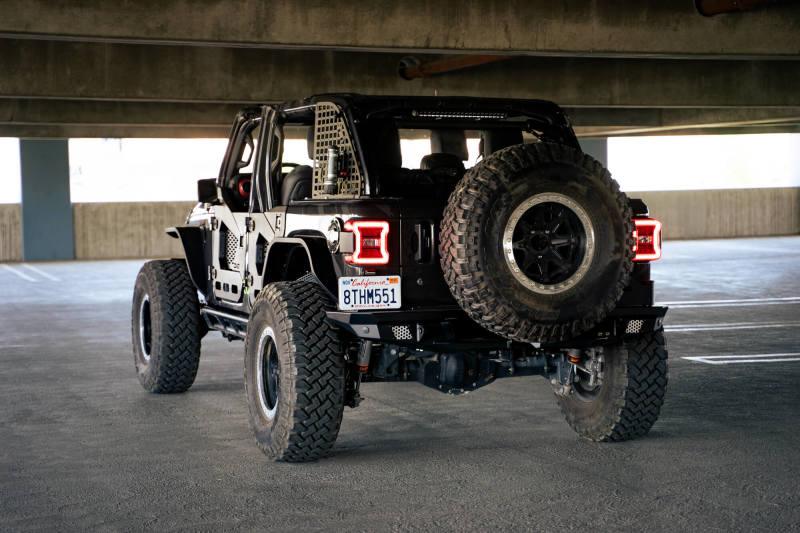 DV8 Offroad 18-23 Jeep Wrangler JL Slim Fender Flares - Corvette Realm