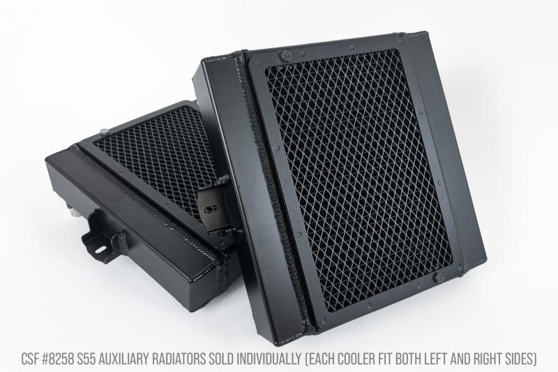 CSF BMW F8X M3/M4/M2C Auxiliary Radiators w/ Rock Guards (Sold Individually - Fits Left and Right - Corvette Realm