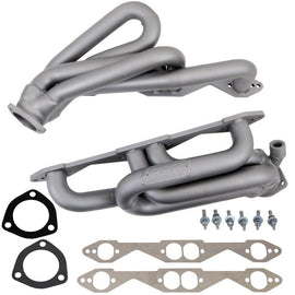 BBK 96-98 GM Truck SUV 5.0 5.7 Shorty Tuned Length Exhaust Headers - 1-5/8 Titanium Ceramic - Corvette Realm