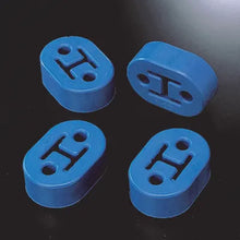 Load image into Gallery viewer, Cusco HD Exhaust Bushing Blue 9mm Hole ID x 40mm Distance (Hole to Hole) x 23mm Thickness Honda