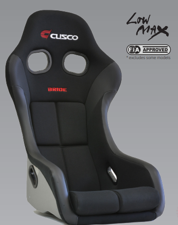 Bride Cusco ZETA IV +C - FRP-Silver Shell / Black Leather Seat FIA Approved