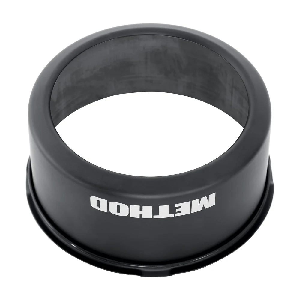Method Cap Open - 62mm - Push Thru - Black