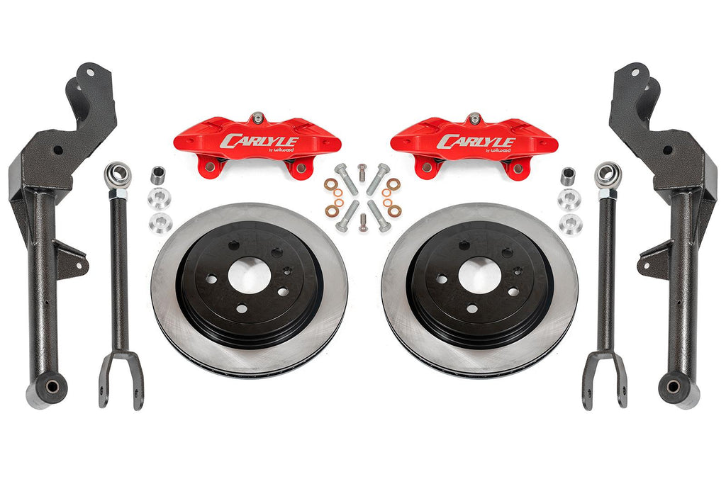 BMR 10-15 Chevrolet Camaro 15in Conversion Kit w/ Solid Rotors & Red Calipers