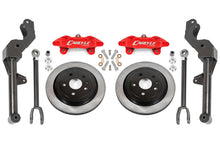 Load image into Gallery viewer, BMR 10-15 Chevrolet Camaro 15in Conversion Kit w/ Solid Rotors &amp; Red Calipers