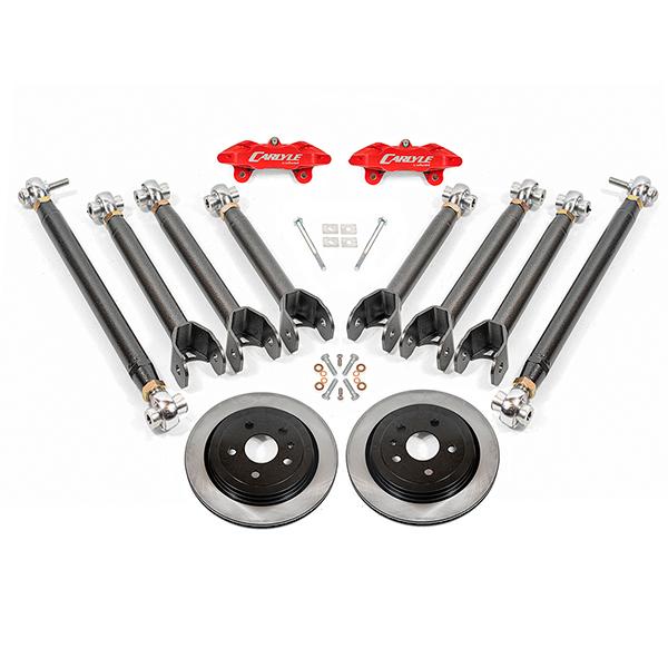 BMR 16-24 Chevrolet Camaro 15in Conversion Kit w/ Solid Rotors & Red Calipers