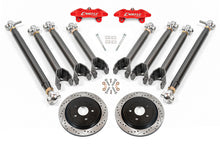 Load image into Gallery viewer, BMR 16-24 Chevrolet Camaro 15in Conversion Kit w/ Drilled &amp; Slotted Rotors &amp; Red Calipers