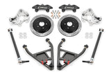 BMR 14-19 Chevrolet Corvette 15in Conversion Kit w/ Drilled & Slotted Rotors & Black Calipers