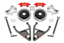 Load image into Gallery viewer, BMR 14-19 Chevrolet Corvette 15in Conversion Kit w/ Drilled &amp; Slotted Rotors &amp; Red Calipers